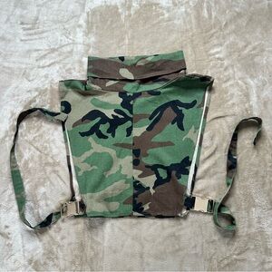 SWANK Green Camouflage Crop Top